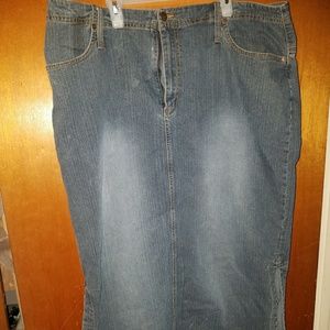 Jean skirt